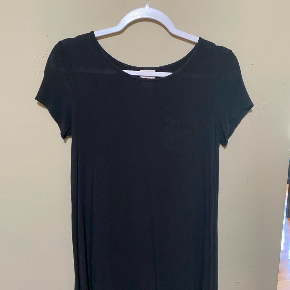 Black T-Shirt Dress